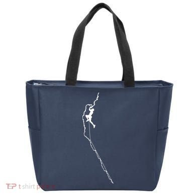 Climbing Rock Mountain Climber Bouldering Tee Gift Tote Bag