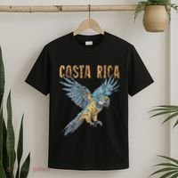 Costa Rica Macaw Pura Vida Animals Nature Pura Vida T-Shirt thumb 2