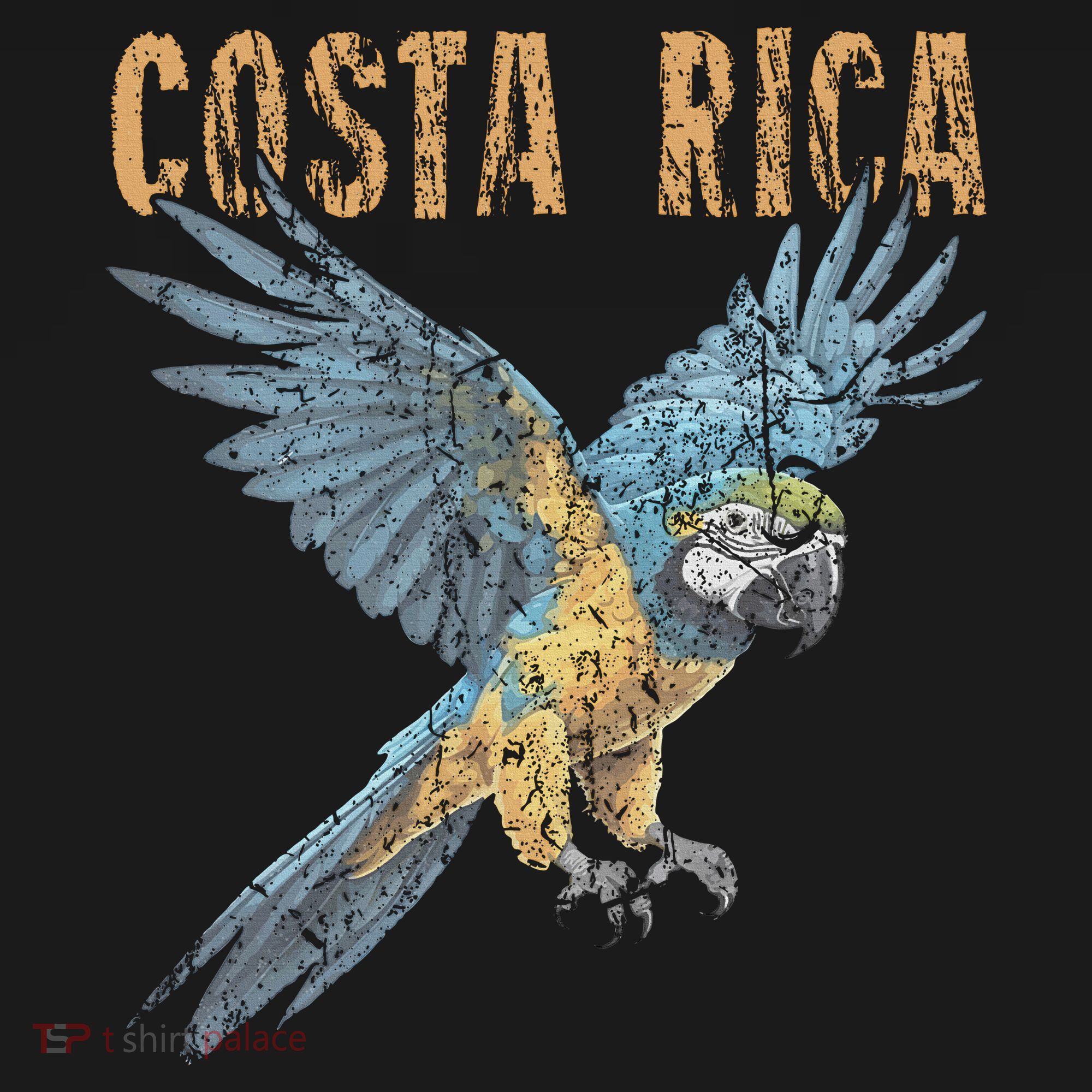 Costa Rica Macaw Pura Vida Animals Nature Pura Vida T-Shirt