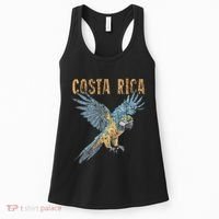 Costa Rica Macaw Pura Vida Animals Nature Pura Vida Women's Tank Top thumb 0