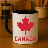 Canada Red Maple Leaf Flag Canada Day Coffee Mug thumb 4