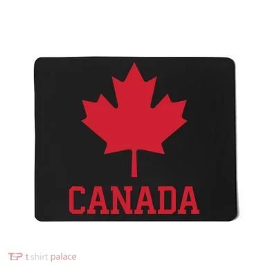 Canada Red Maple Leaf Flag Canada Day Mousepad