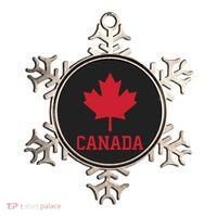 Canada Red Maple Leaf Flag Canada Day Ornament thumb 0