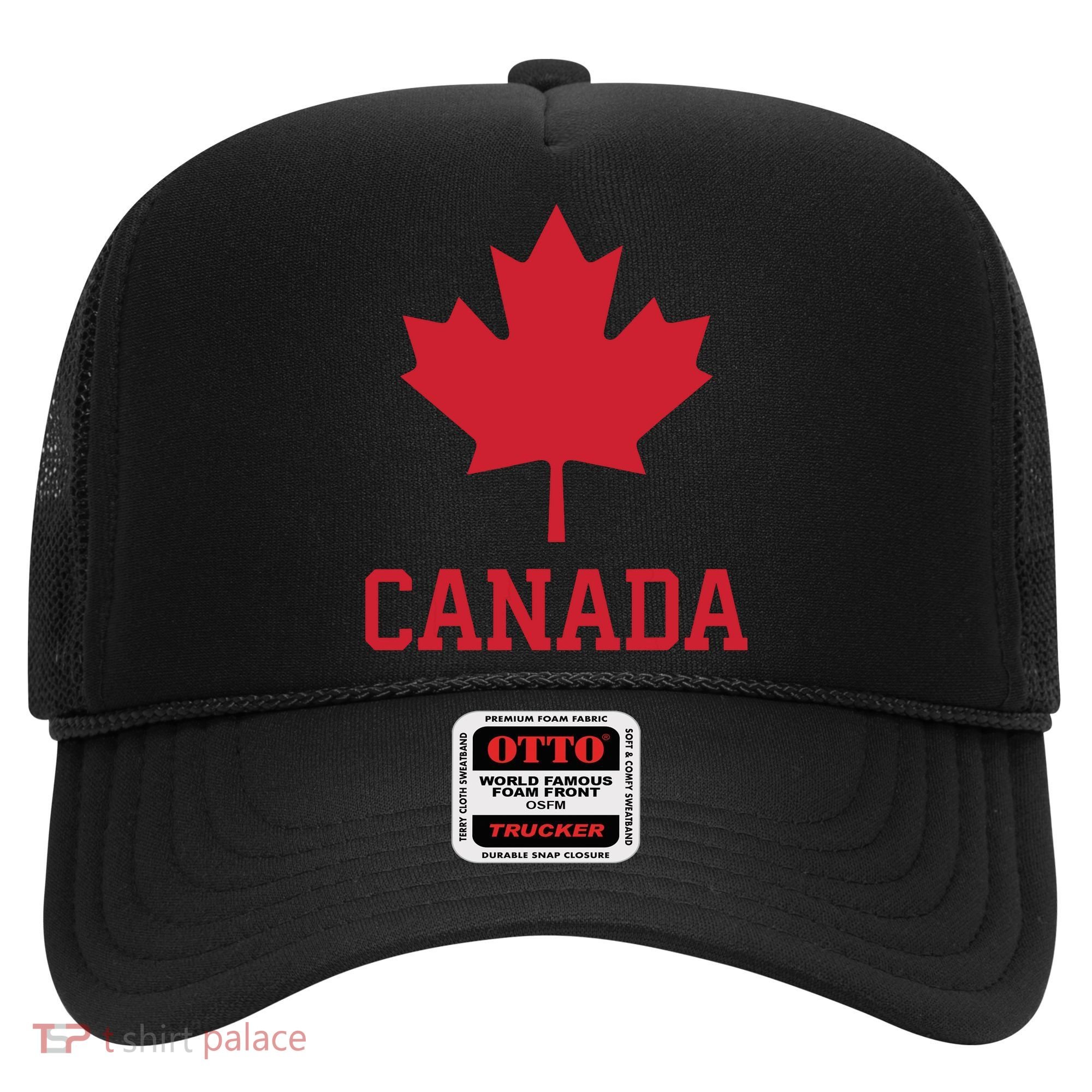 Canada Red Maple Leaf Flag Canada Day Hat
