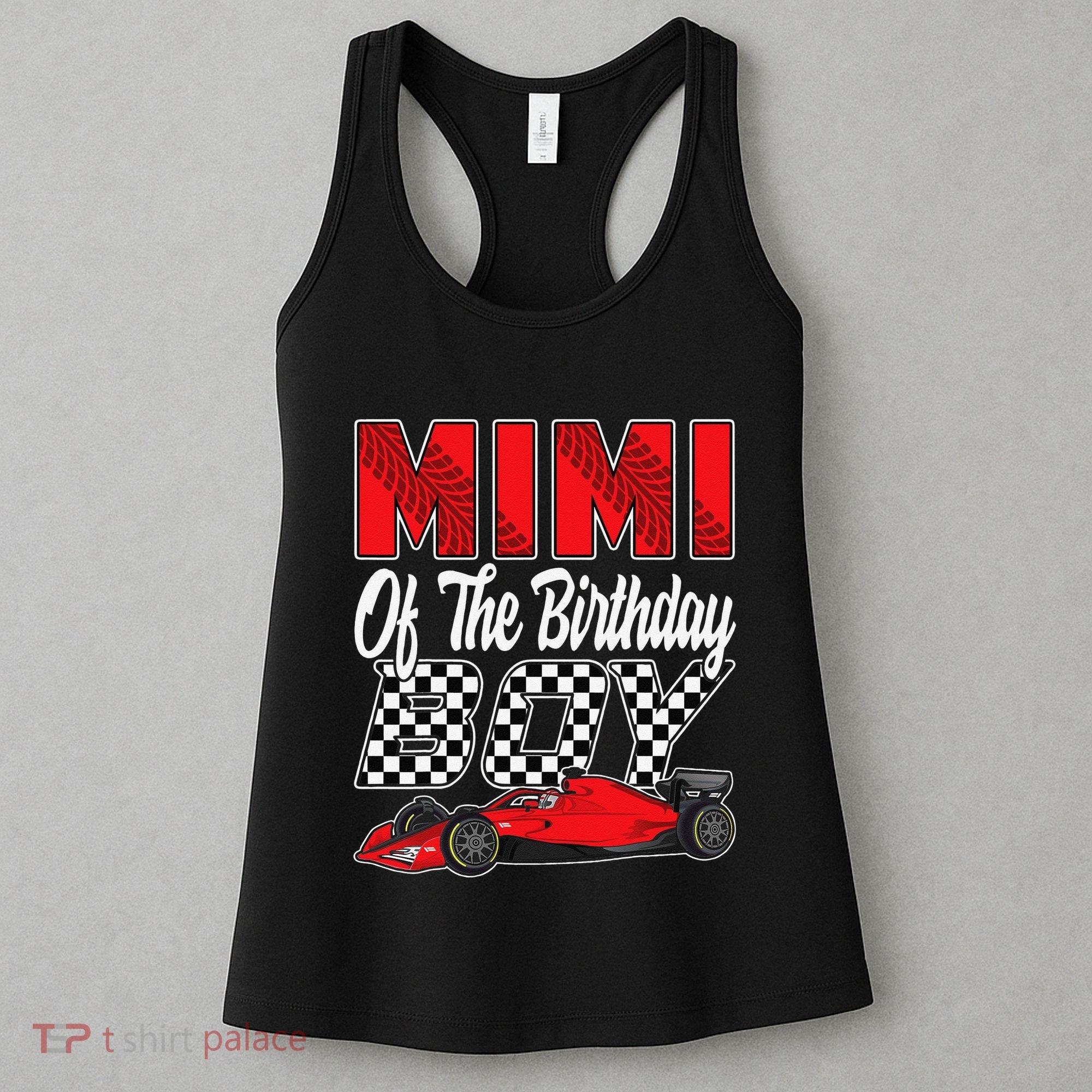 Car Racing Mimi Of The Birthday Formula race Car Women's Tank Top
