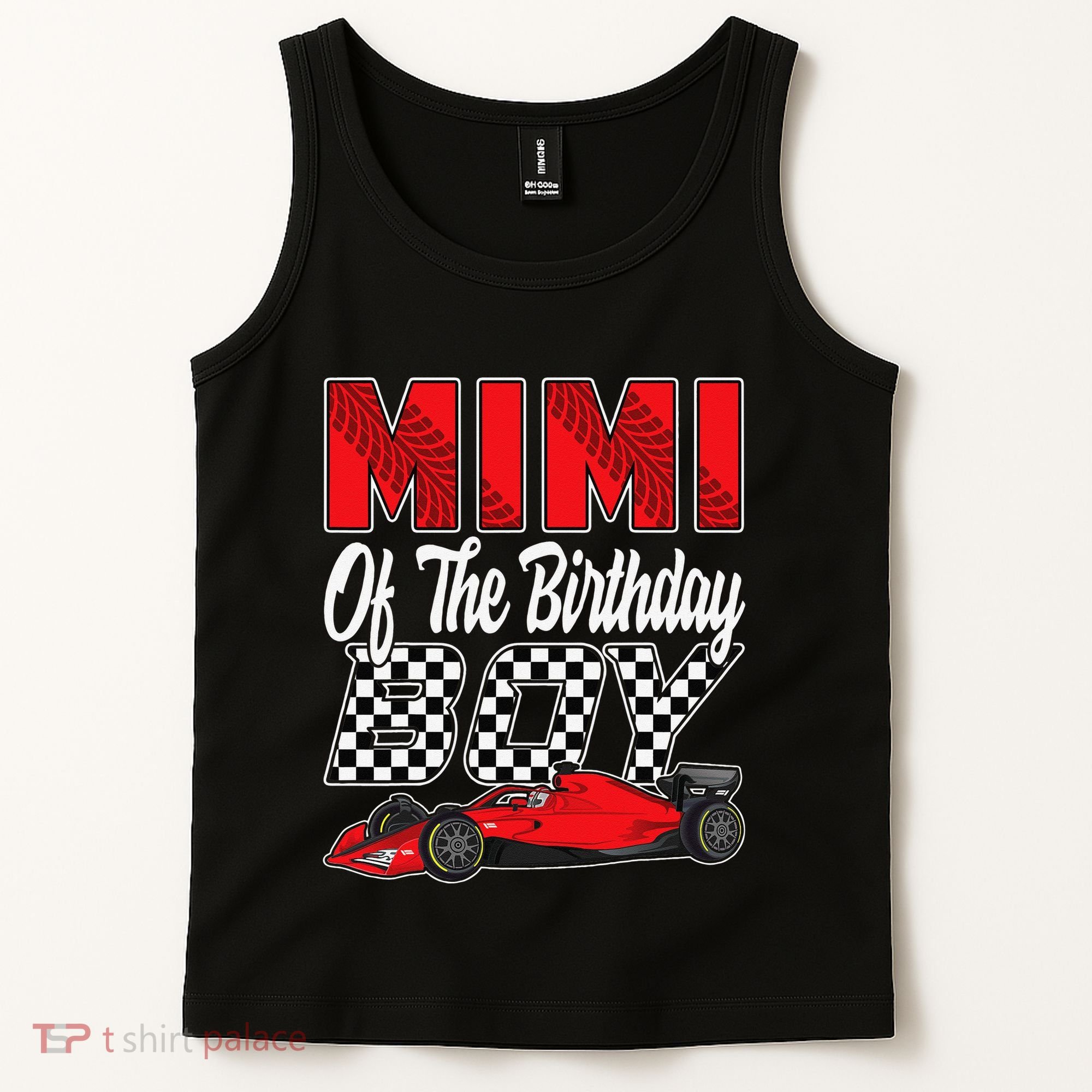 Car Racing Mimi Of The Birthday Formula race Car Tank Top