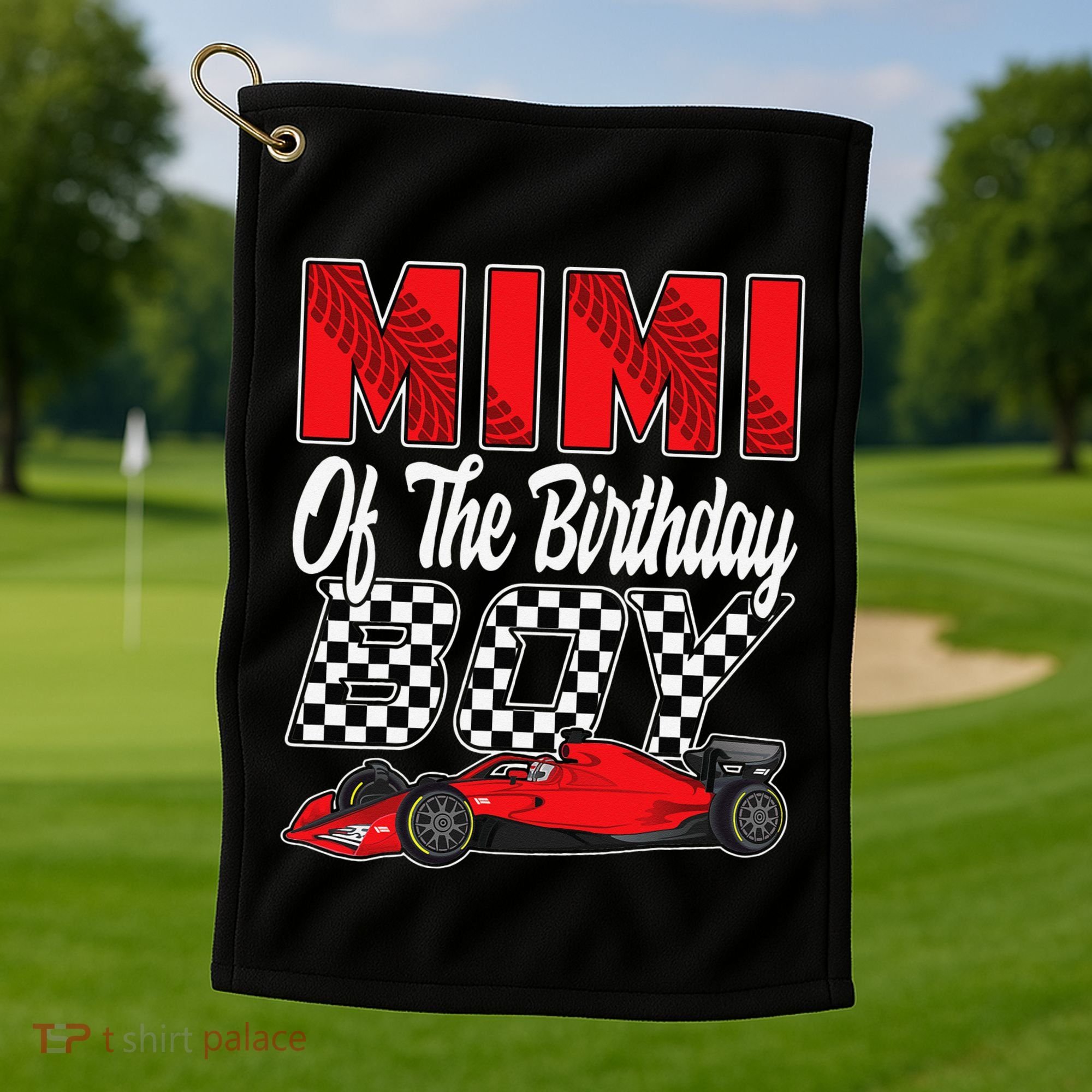 Car Racing Mimi Of The Birthday Formula race Car Golf Towel