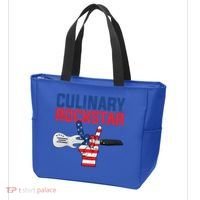Culinary Rockstar Merica Flag Funny Chef Cook Culinary Lover Gift Tote Bag thumb 3