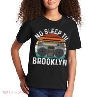 Cool Retro No Sleep Til Brooklyn Old School Portable Stereo Kids T-Shirt thumb 2