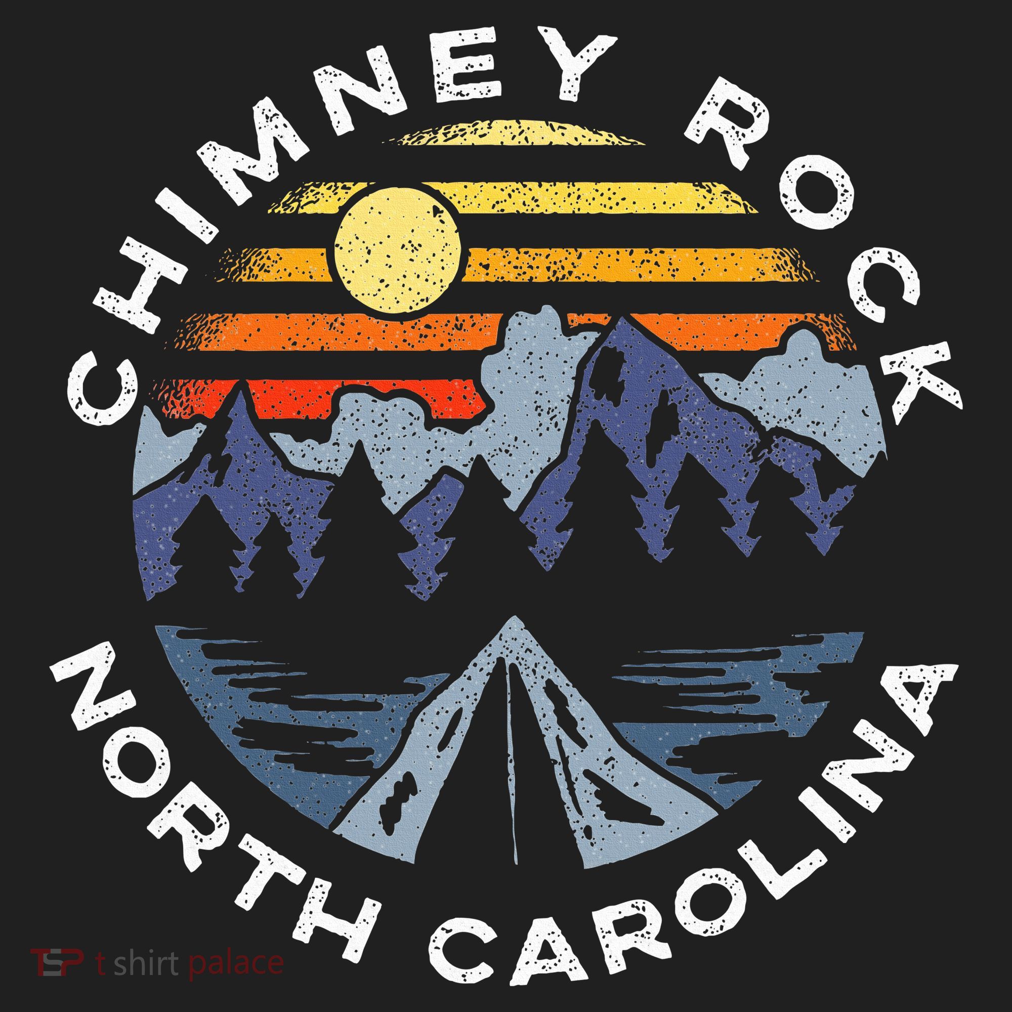Chimney Rock North Carolina Mountains Vacation Souvenir Women's Sweatshirt