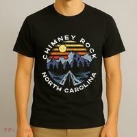 Chimney Rock North Carolina Mountains Vacation Souvenir T-Shirt thumb 3