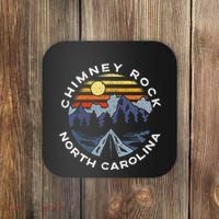 Chimney Rock North Carolina Mountains Vacation Souvenir Coaster thumb 0