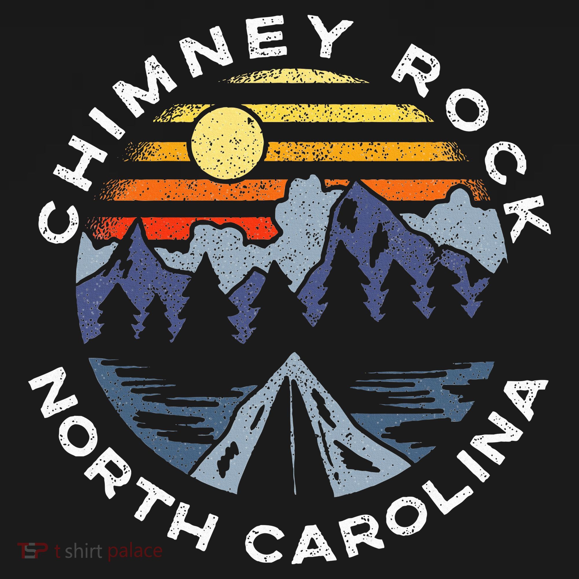 Chimney Rock North Carolina Mountains Vacation Souvenir Women's Hoodie