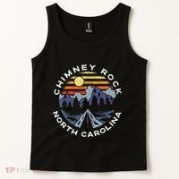 Chimney Rock North Carolina Mountains Vacation Souvenir Tank Top thumb 2