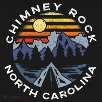 Chimney Rock North Carolina Mountains Vacation Souvenir Kids Sweatshirt thumb 2