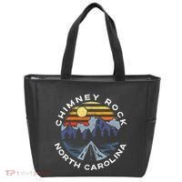 Chimney Rock North Carolina Mountains Vacation Souvenir Tote Bag thumb 0