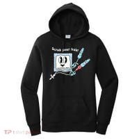 Cute Retro Nurse Scrub Your Hub Funny Peds ER Icu Rn Student Women's Hoodie thumb 0