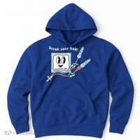 Cute Retro Nurse Scrub Your Hub Funny Peds ER Icu Rn Student Hoodie thumb 0