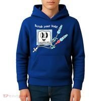 Cute Retro Nurse Scrub Your Hub Funny Peds ER Icu Rn Student Kids Hoodie thumb 4