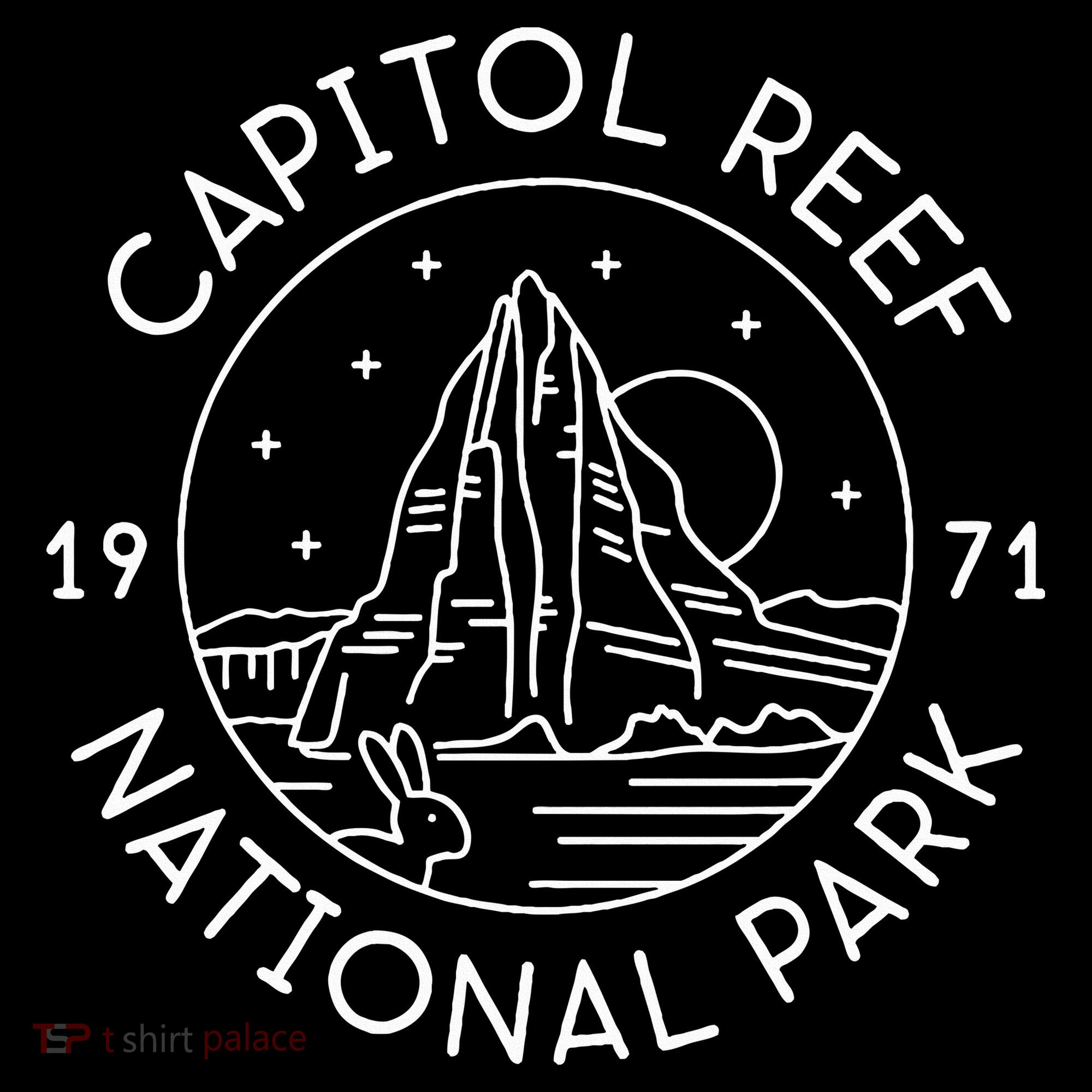 Capitol Reef National Park 1971 Wayne County Utah T-Shirt