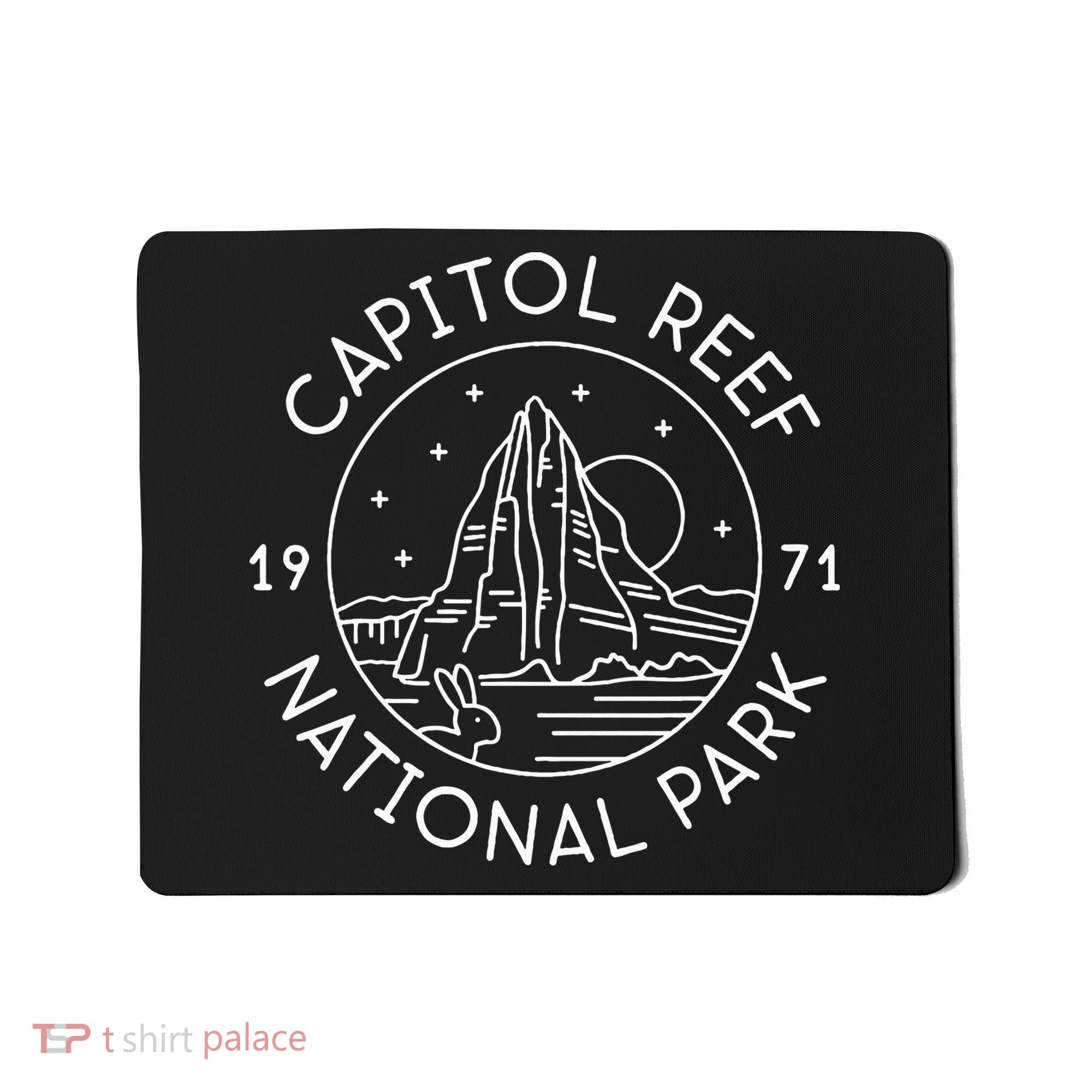 Capitol Reef National Park 1971 Wayne County Utah Mousepad