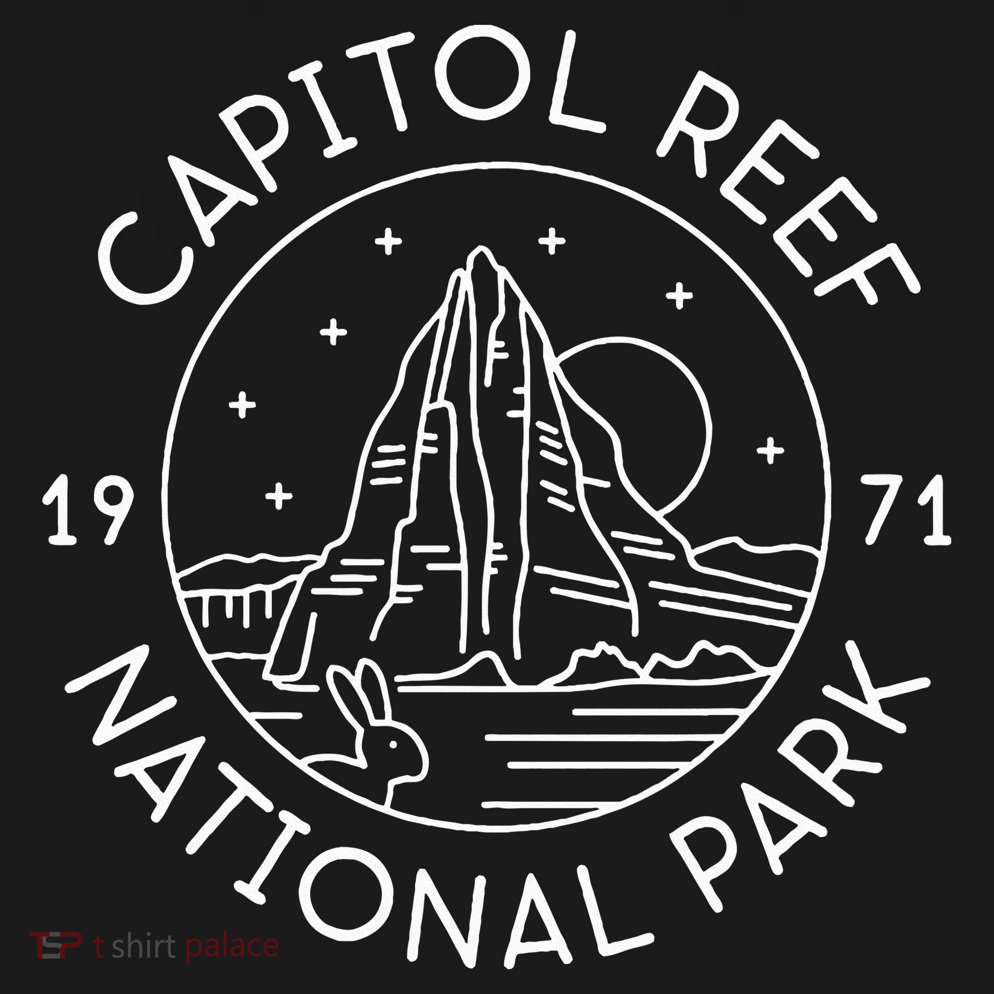Capitol Reef National Park 1971 Wayne County Utah Baby Bodysuit