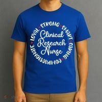 Clinical Research Nurse Funny Gift Nurses Graduation Medical Love Gift T-Shirt thumb 3