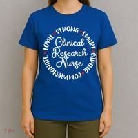 Clinical Research Nurse Funny Gift Nurses Graduation Medical Love Gift T-Shirt thumb 4