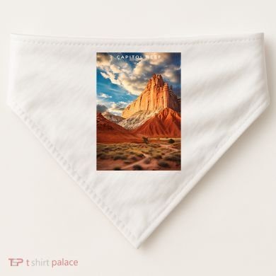 Capitol Reef National Park USA-Made Doggie Bandana