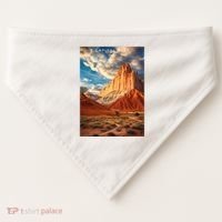 Capitol Reef National Park USA-Made Doggie Bandana thumb 0
