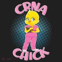 CRNA Chick Beanie thumb 2