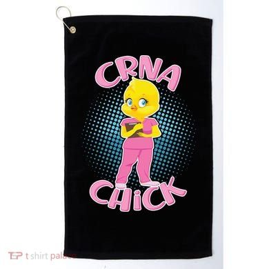 CRNA Chick Golf Towel