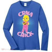 CRNA Chick Women's Long Sleeve Shirt thumb 0