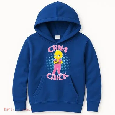 CRNA Chick Kids Hoodie