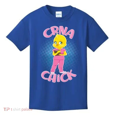 CRNA Chick Kids T-Shirt