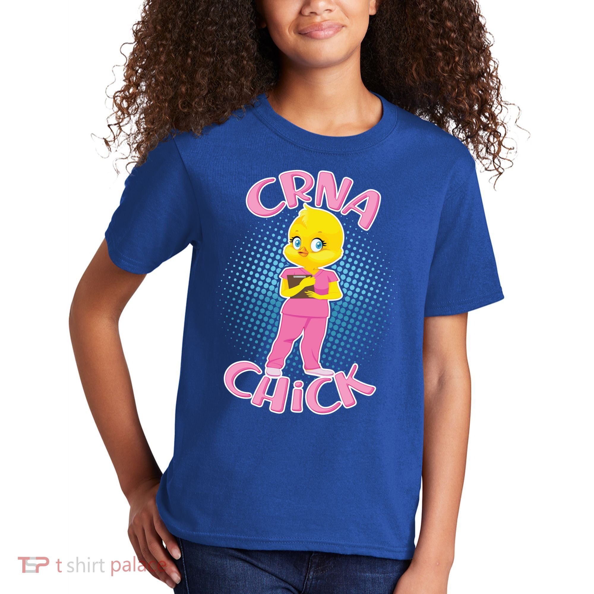 CRNA Chick Kids T-Shirt