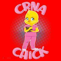CRNA Chick Santa Hat thumb 1