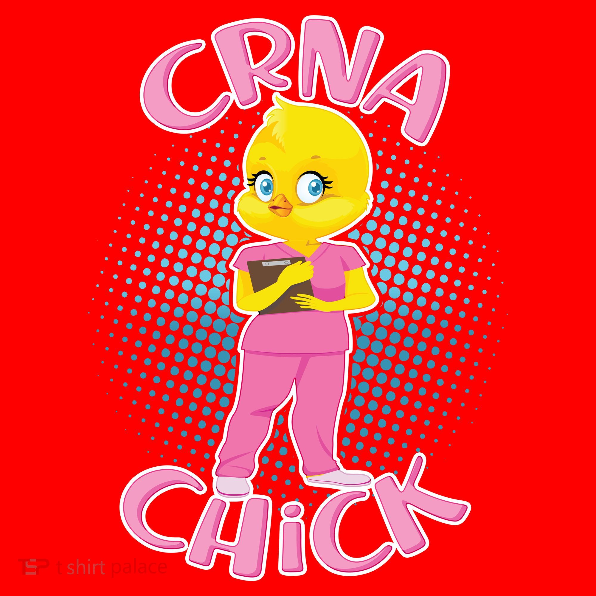 CRNA Chick Santa Hat