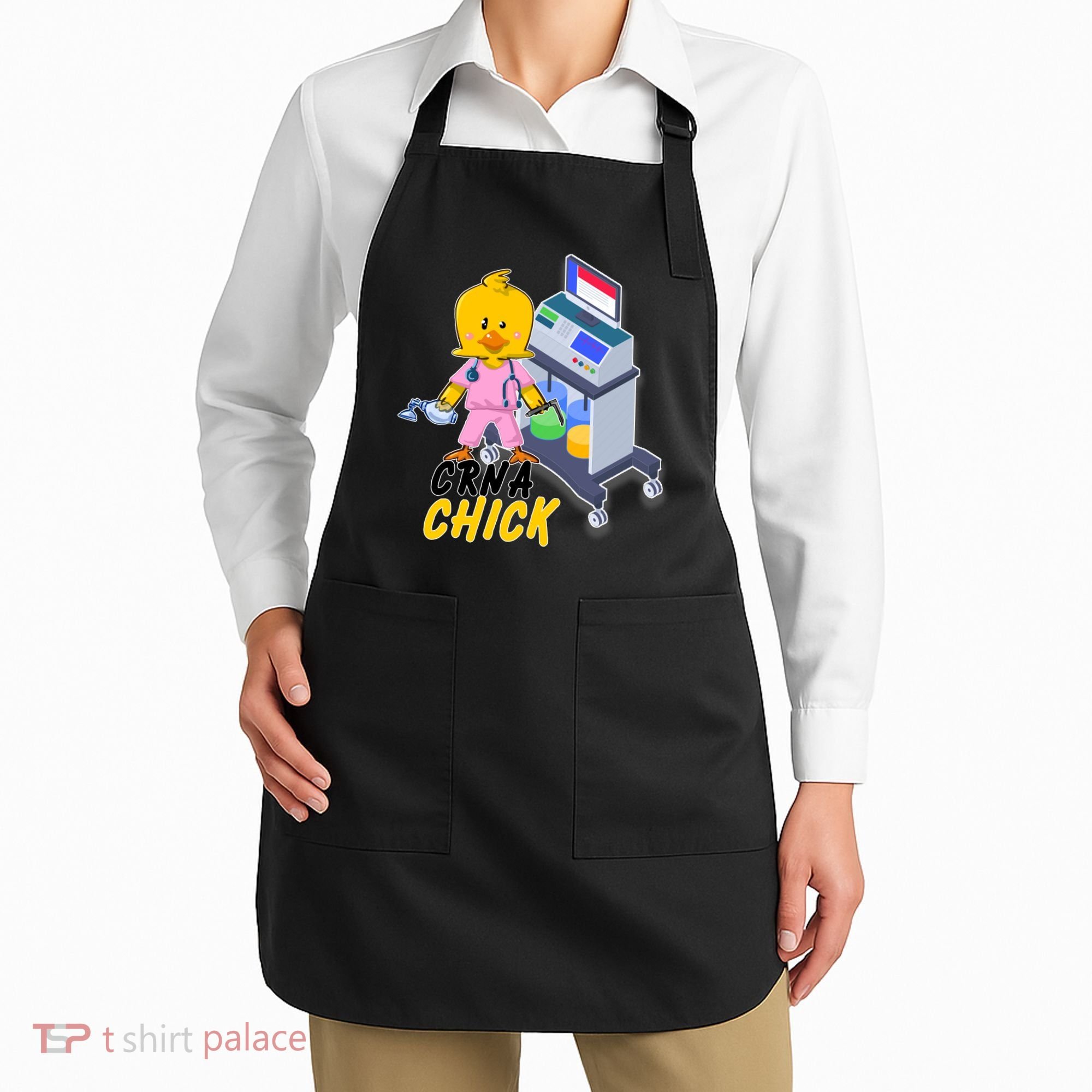 CRNA Chick Nurse Anesthetist Apron