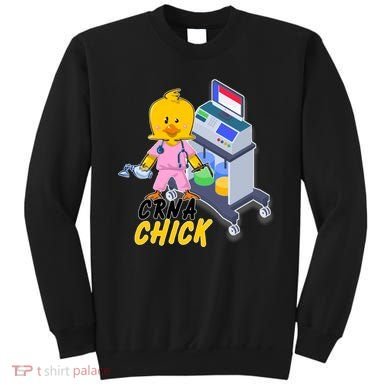 CRNA Chick Nurse Anesthetist Sweatshirt