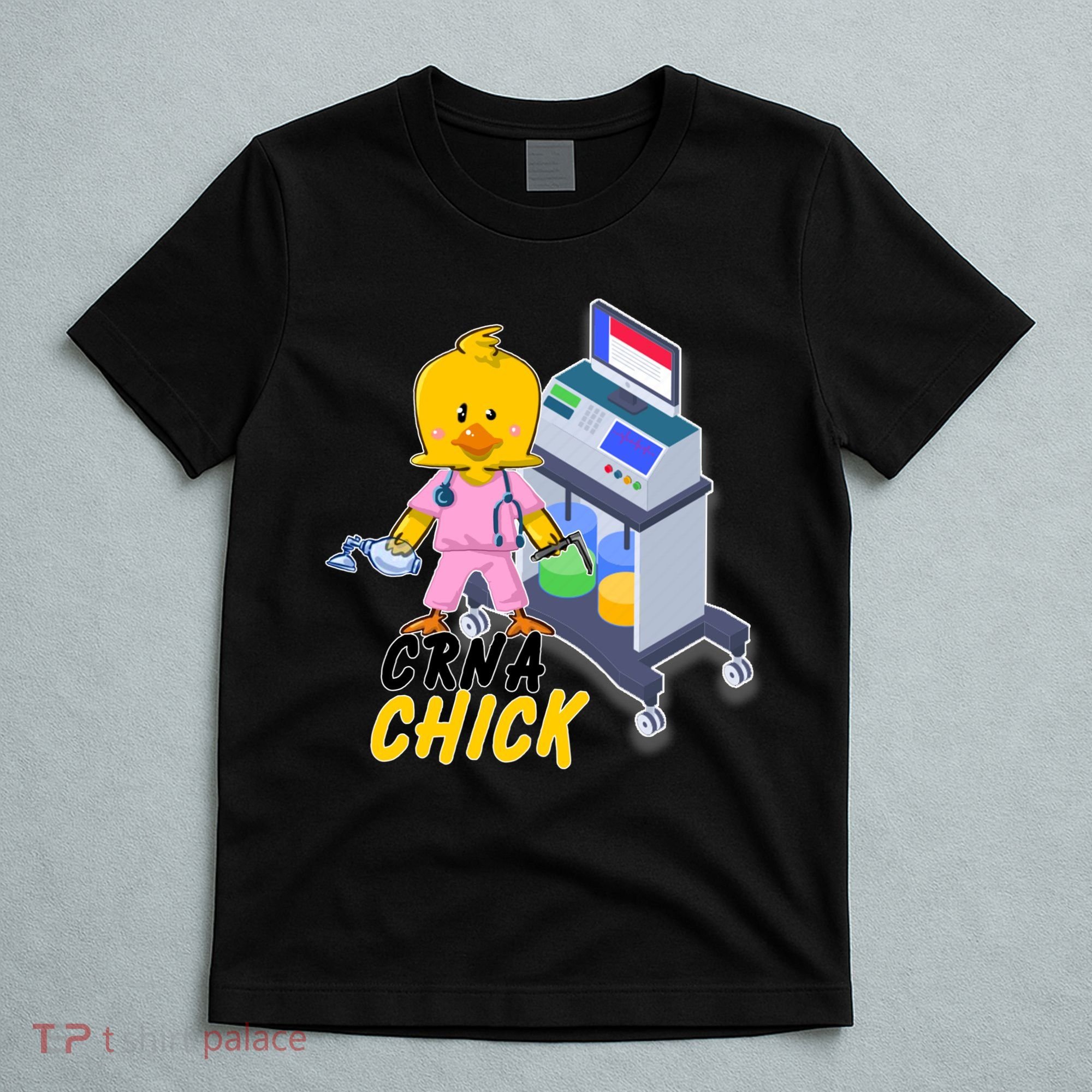 CRNA Chick Nurse Anesthetist T-Shirt