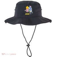 CRNA Chick Nurse Anesthetist Bucket Hat thumb 0