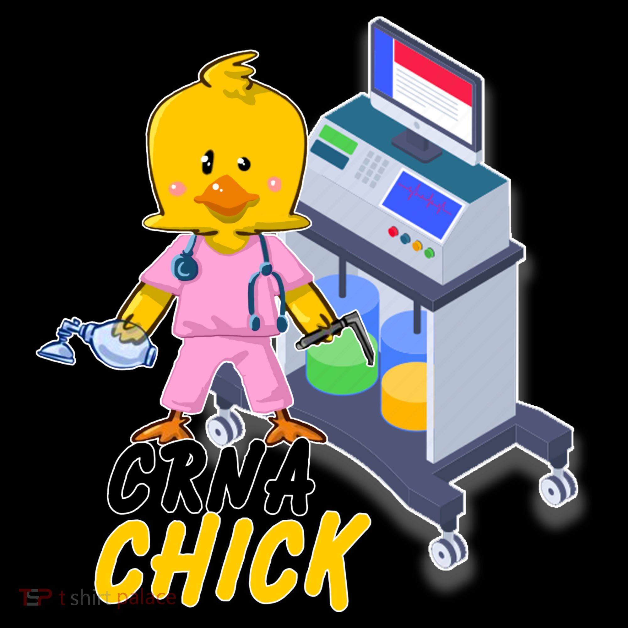 CRNA Chick Nurse Anesthetist Bucket Hat
