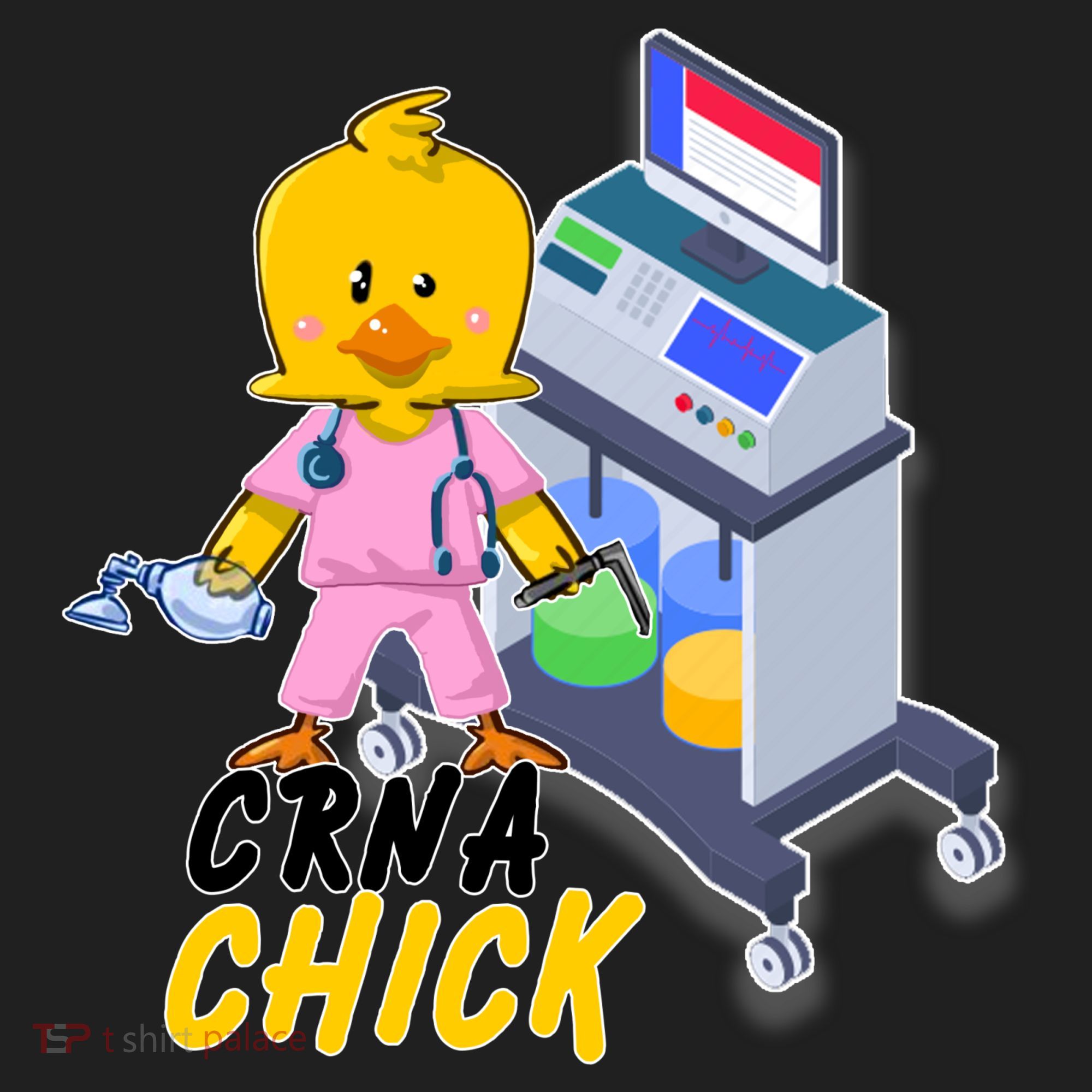 CRNA Chick Nurse Anesthetist Beanie