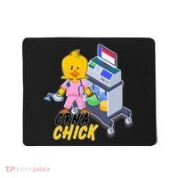 CRNA Chick Nurse Anesthetist Mousepad thumb 0