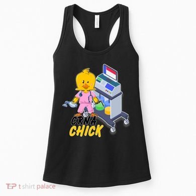 CRNA Chick Nurse Anesthetist Women's Tank Top
