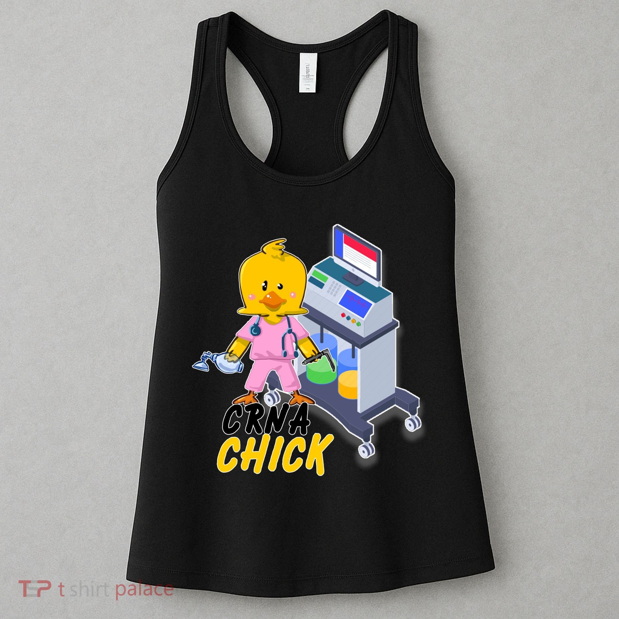 CRNA Chick Nurse Anesthetist Women's Tank Top