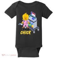 CRNA Chick Nurse Anesthetist Baby Bodysuit thumb 0