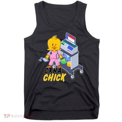 CRNA Chick Nurse Anesthetist Tank Top