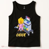 CRNA Chick Nurse Anesthetist Tank Top thumb 2